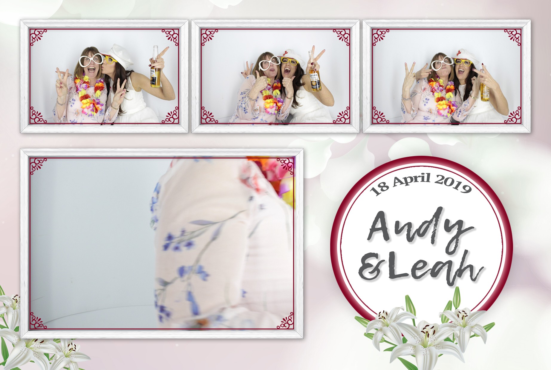 Andy & Leah's Wedding | View more photos from the event at gallery.myphotoboothexperience.co.uk/u/MyPhotoBoothExperienceLtd/Andy-Leahs-Wedding
